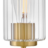 Leta Wall Sconce Lacquered Brass By Lark Living - Detailed View