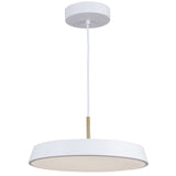 Lexi LED Pendant Light Small White By Artcraft With Light