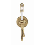 Lexsi Sconce 1 Light Olde Brass