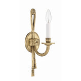 Lexsi Sconce 1 Light Olde Brass