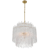 Libby Langdon Ackerly Chandelier By Crystorama - Down View