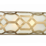 Libby Langdon For Crystorama Jennings Vanity Light Aged Brass By Crystorama - Detailed View2