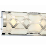 Libby Langdon For Crystorama Jennings Vanity Light Polished Nickel By Crystorama - Detailed View1