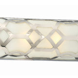 Libby Langdon For Crystorama Jennings Vanity Light Polished Nickel By Crystorama - Detailed View