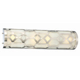 Libby Langdon For Crystorama Jennings Vanity Light Polished Nickel By Crystorama - Side View