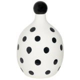 Lido Ceramic Bottle 39 Oz Black By Zafferano