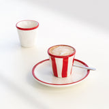 Lido Righe Espresso Shot Cup by Zafferano, lifestyle view 4