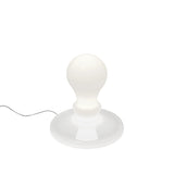 Light Bulb Table Lamp White by Foscarini