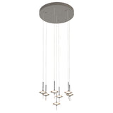 Light-Year Multilight Suspension By Page One 7 Lights