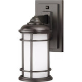 Lighthouse Outdoor Wall Lantern — 11 Inch, Burnished Bronze