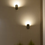 Lik Plus Outdoor Wall Sconce Greige By AXO Light With Light