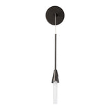 Lilium 1-Light Wall Sconce, shown in Oil Rubbed Bronze, by Hubbardton Forge