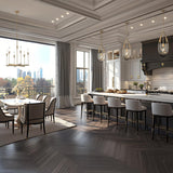 Lilium Chandelier lifestyle view by Hubbardton Forge
