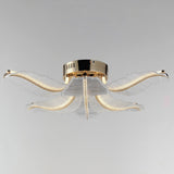 Lillet LED Flush Mount Gold By Studio M With Light