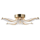 Lillet LED Flush Mount Gold By Studio M
