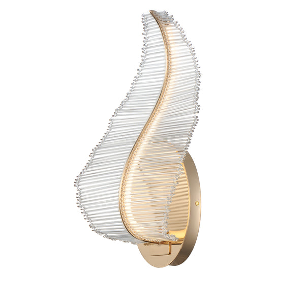 Lillet LED Wall Sconce Gold By Studio M