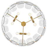 Lillia Convertible Drum Chandelier By Frederic Ramond Detailed View1