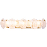 Lily Bath and Vanity Light Large By Artcraft - Front View