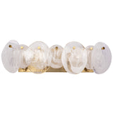 Lily Bath and Vanity Light Medium By Artcraft - Front View1