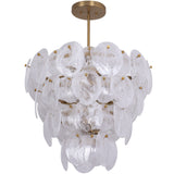 Lily Chandelier Large By Artcraft - Front View