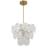 Lily Chandelier Medium By Artcraft - Front View2
