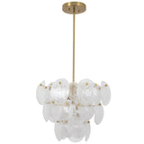 Lily Chandelier Medium By Artcraft - Front View