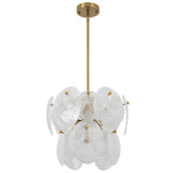 Lily Chandelier Small By Artcraft - Front View