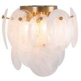 Lily Flush Mount By Artcraft - Front View