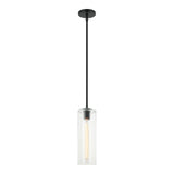 Lincoln Pendant 14 Inch Matte Black