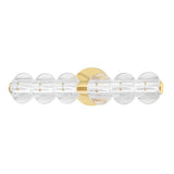 Lindley Bath and Vanity Light - 6-Light - Aged Brass by Hudson Valley