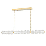 Lindley Linear Suspension - Aged Brass by Hudson Valley