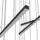 Lindoza Chandelier by Eglo - detail view