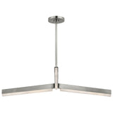 Linea Chandelier Antique Nickel By Visual Comfort Modern