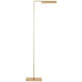 Linea Floor Lamp Hand Rubbed Antique Brass By Visual Comfort Modern - Side View1
