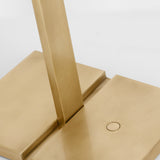 Linea Table Lamp Hand Rubbed Antique Brass By Visual Comfort Modern - Detailed View1