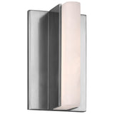 Linea Wall Sconce Small Antique Nickel By Visual Comfort Modern - Side View2