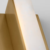Linea Wall Sconce Small Hand Rubbed Antique Brass By Visual Comfort Modern - Detailed View2