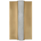 Linea Wall Sconce Small Hand Rubbed Antique Brass By Visual Comfort Modern - Front View1