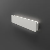 Lineaflat Wall Ceiling Light Dual Small Textured White Powder Coat By CDL