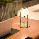 Linglong Table Lamp Antique Brass Samll By Tubicen Lifestyle View