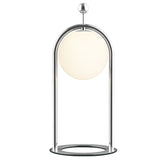 Linglong Table Lamp Chrome Large By Tubicen