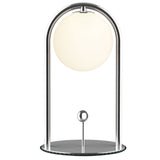 Linglong Table Lamp Chrome Samll By Tubicen