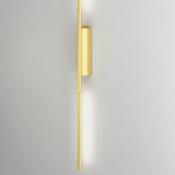 Link Double Reading Light Medium Satin Brass By CVL With Light