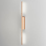 Link Double Reading Light Small Satin Copper By CVL With Light