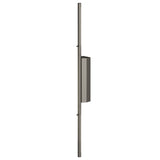 Link Double Reading Light Small Satin Graphite By CVL