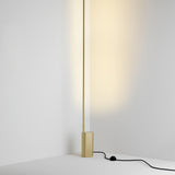 Link Floor Lamp Satin Brass By CVL With Light