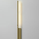 Link Single Reading Light Large Satin Brass By CVL Side View