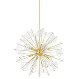 Linnea Chandelier - Aged Brass