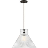 Liouet Pendant Large Midnight Black By Visual Comfort Studio