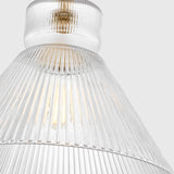 Liouet Pendant Large Satin Brass By Visual Comfort Studio - Detailed View1